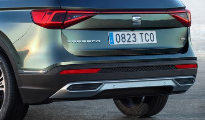 Rear of The new SEAT Tarraco