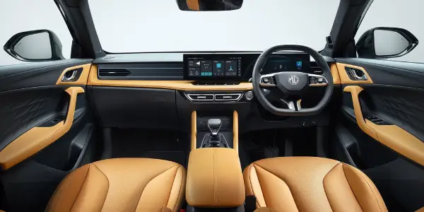 MG HS interior space and comfort