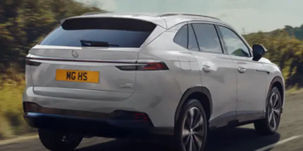 MG HS Hybrid+ boot space