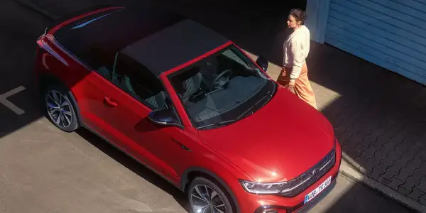 Volkswagen T‑Roc Cabriolet exterior design